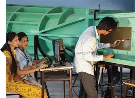 Vel Tech Aerospace Engineering laboratory